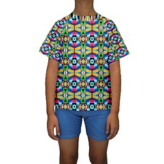 Ab 139 1 Kids  Short Sleeve Swimwear by ArtworkByPatrick