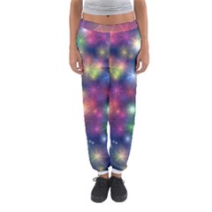 Abstract Background Graphic Space Women s Jogger Sweatpants by Bajindul