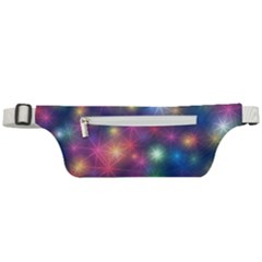 Abstract Background Graphic Space Active Waist Bag