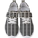 White Plaid Texture Men s Velcro Strap Shoes View1