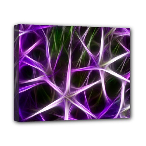 Neurons Brain Cells Imitation Canvas 10  X 8  (stretched) by HermanTelo