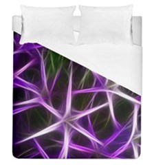 Neurons Brain Cells Imitation Duvet Cover (queen Size)