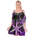 Neurons Brain Cells Imitation Cutout Spaghetti Strap Chiffon Dress View1