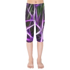 Neurons Brain Cells Imitation Kids  Capri Leggings 