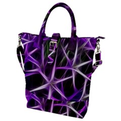 Neurons Brain Cells Imitation Buckle Top Tote Bag