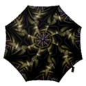 Fractal Texture Pattern Hook Handle Umbrellas (Medium) View1