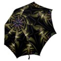 Fractal Texture Pattern Hook Handle Umbrellas (Medium) View2