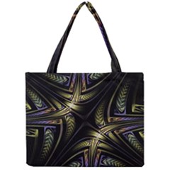 Fractal Texture Pattern Mini Tote Bag