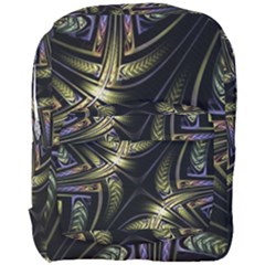 Fractal Texture Pattern Full Print Backpack