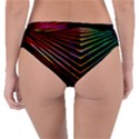 Abstract Neon Background Light Reversible Classic Bikini Bottoms View2