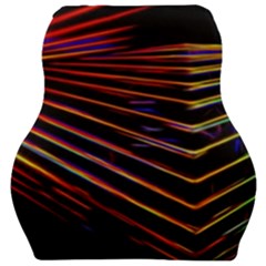 Abstract Neon Background Light Car Seat Velour Cushion 