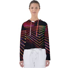 Abstract Neon Background Light Women s Slouchy Sweat by HermanTelo