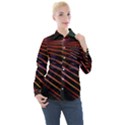 Abstract Neon Background Light Women s Long Sleeve Pocket Shirt View1