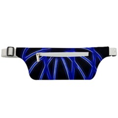 Light Effect Blue Bright Design Active Waist Bag by HermanTelo