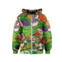 Vegetables Bell Pepper Broccoli Kids  Zipper Hoodie View1