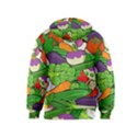 Vegetables Bell Pepper Broccoli Kids  Zipper Hoodie View2