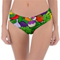 Vegetables Bell Pepper Broccoli Reversible Classic Bikini Bottoms View1