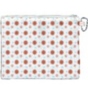 Background Flowers Multicolor Canvas Cosmetic Bag (XXXL) View2