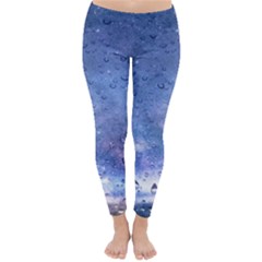 Gouttes D eau Galaxy Classic Winter Leggings by kcreatif