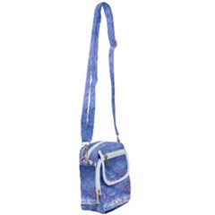 Gouttes D eau Galaxy Shoulder Strap Belt Bag by kcreatif