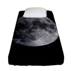 Lune Étoilé Fitted Sheet (single Size) by kcreatif