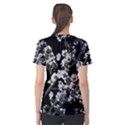 Fleurs de cerisier Noir & Blanc Women s Cotton Tee View2