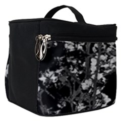 Fleurs De Cerisier Noir & Blanc Make Up Travel Bag (small) by kcreatif