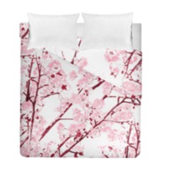 Fleurs De Cerisier Duvet Cover Double Side (full/ Double Size) by kcreatif