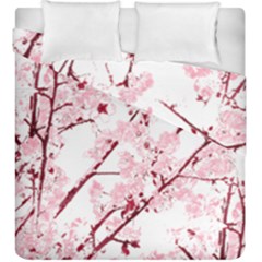 Fleurs De Cerisier Duvet Cover Double Side (king Size) by kcreatif