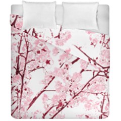 Fleurs De Cerisier Duvet Cover Double Side (california King Size) by kcreatif