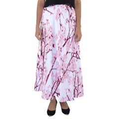 Fleurs De Cerisier Flared Maxi Skirt by kcreatif