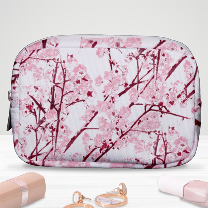 Fleurs de cerisier Make Up Pouch (Small)