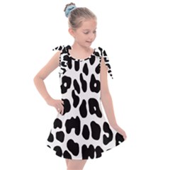 Taches Léopard Kids  Tie Up Tunic Dress by kcreatif