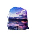 Photo Coucher du soleil Effet Galaxy Drawstring Pouch (Large) View2