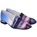 Photo Coucher du soleil Effet Galaxy Women s Classic Loafer Heels View3