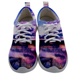 Photo Coucher Du Soleil Effet Galaxy Mens Athletic Shoes by kcreatif