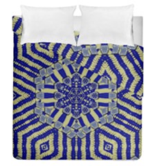 Wood Flower And Matches Mandala Vintage Duvet Cover Double Side (queen Size) by pepitasart