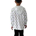 Iguana Sketchy Cartoon Style Drawing Pattern 2 Kids  Hooded Windbreaker View2