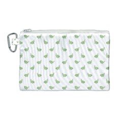 Iguana Sketchy Cartoon Style Drawing Pattern 2 Canvas Cosmetic Bag (large) by dflcprintsclothing