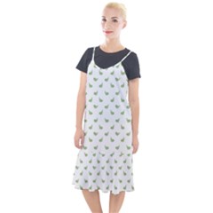 Iguana Sketchy Cartoon Style Drawing Pattern 2 Camis Fishtail Dress