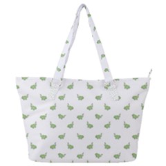 Iguana Sketchy Cartoon Style Drawing Pattern 2 Full Print Shoulder Bag