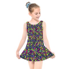 Ab 147 Kids  Skater Dress Swimsuit by ArtworkByPatrick