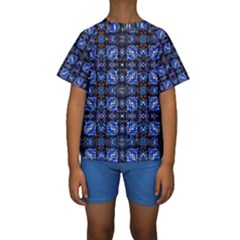 Ab 151 Kids  Short Sleeve Swimwear by ArtworkByPatrick