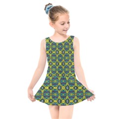 Ab 155 Kids  Skater Dress Swimsuit by ArtworkByPatrick