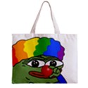 Clown World Pepe The Frog Honkhonk Meme Kekistan Funny Zipper Mini Tote Bag View1