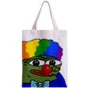 Clown World Pepe The Frog Honkhonk Meme Kekistan Funny Zipper Classic Tote Bag View1