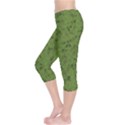 Groyper Pepe The Frog original meme funny Kekistan green pattern Capri Leggings  View3