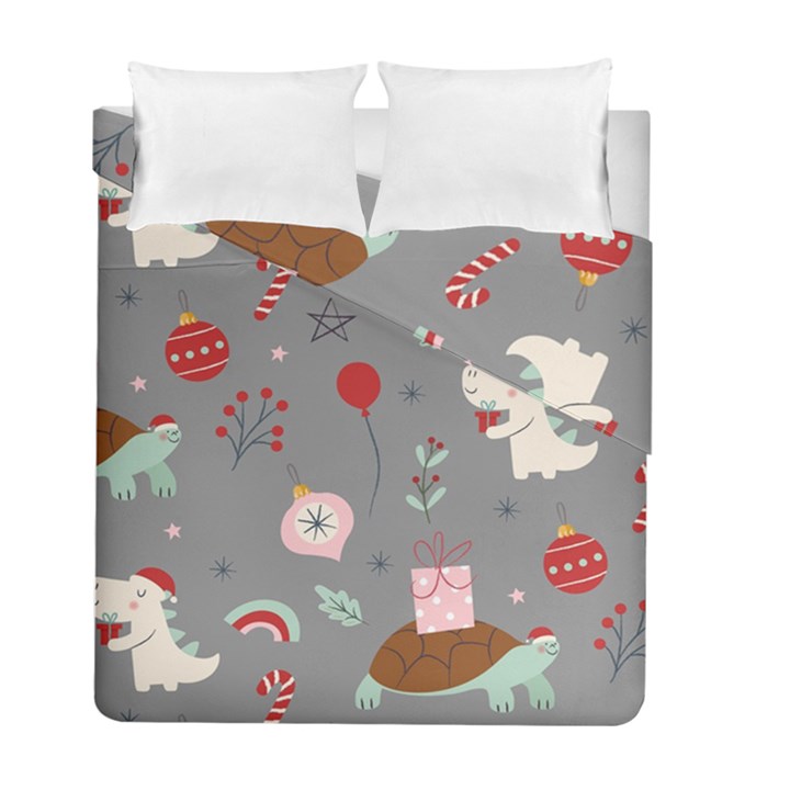 Funny Christmas Pattern Duvet Cover Double Side (Full/ Double Size)