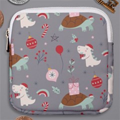 Funny Christmas Pattern Mini Square Pouch