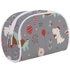 Funny Christmas Pattern Makeup Case (large) by Vaneshart